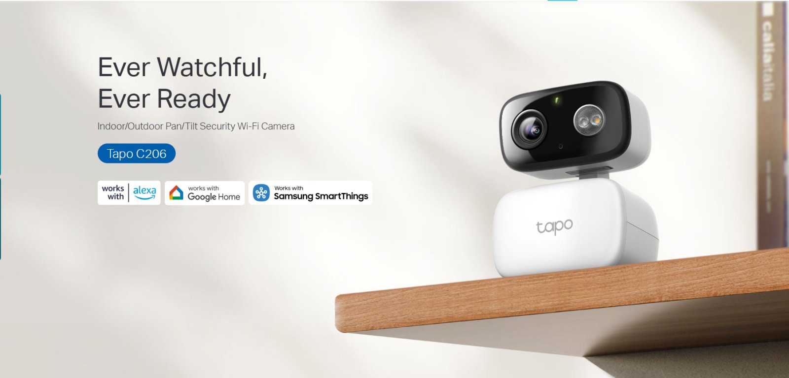Tp-Link Tapo C206 | Indoor/Outdoor Home Security Wi-Fi Camera